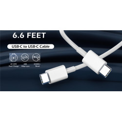 Fast Charger for iPhone 15, 3Pack USB C iPad Charger PD Fast Charger Block 6FT Long USB C to Type C iPhone 15 Charging Cable Cord for iPhone 15/15 Pro/15 Pro Max,iPad Pro 12.9/11inch, iPad Air 5th/4th